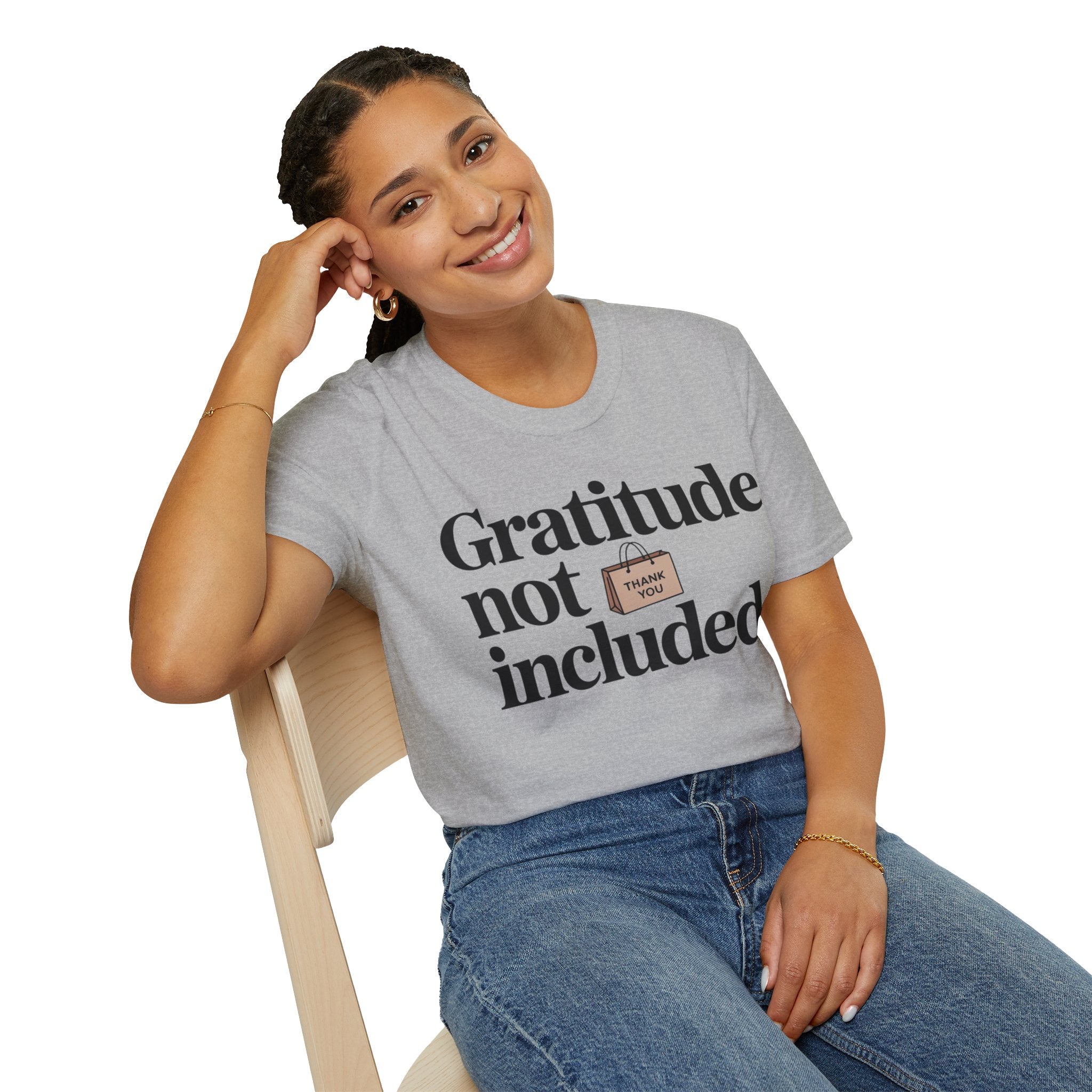 Gratitude not included.