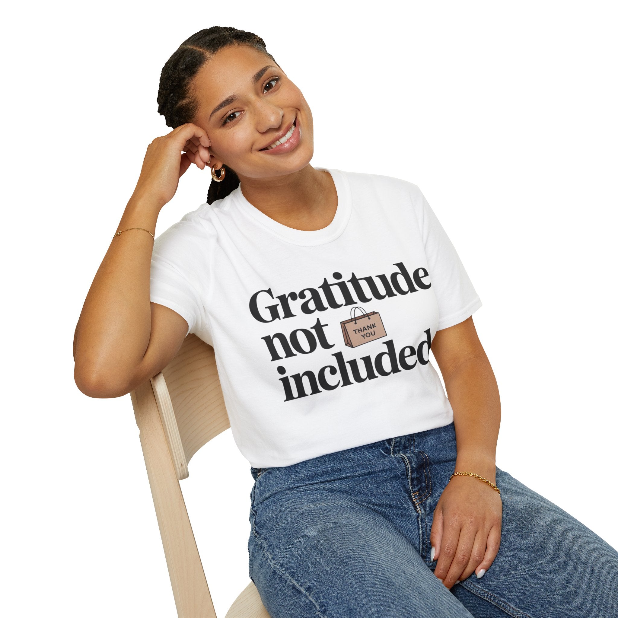 Gratitude not included.