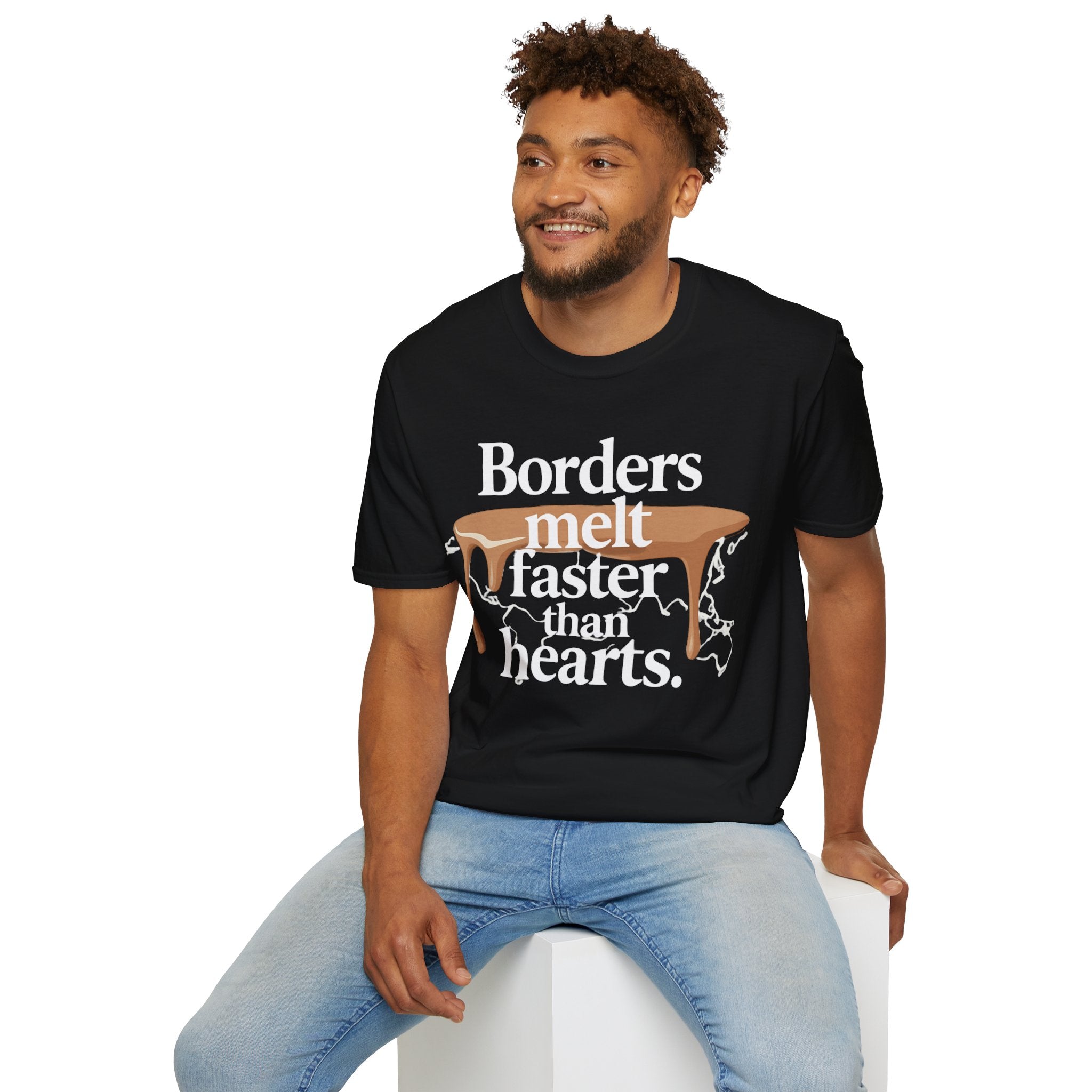 Borders melt faster than hearts. Black