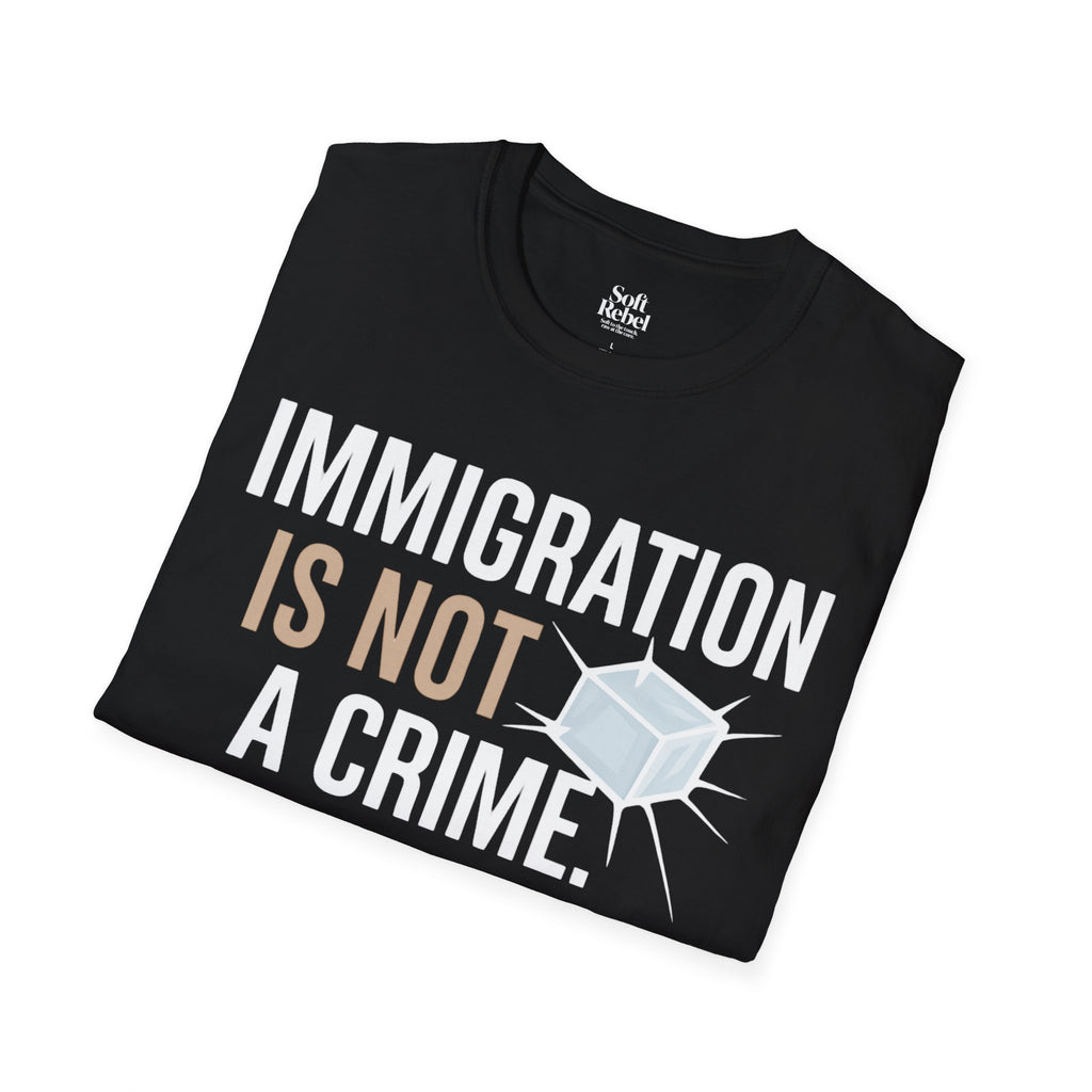 Immigration is not a crime. Black