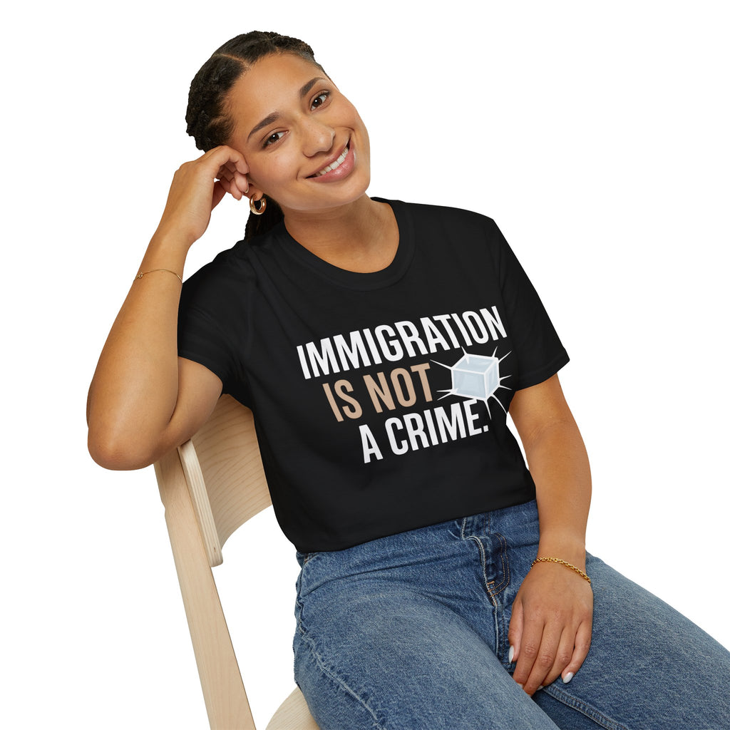 Immigration is not a crime. Black