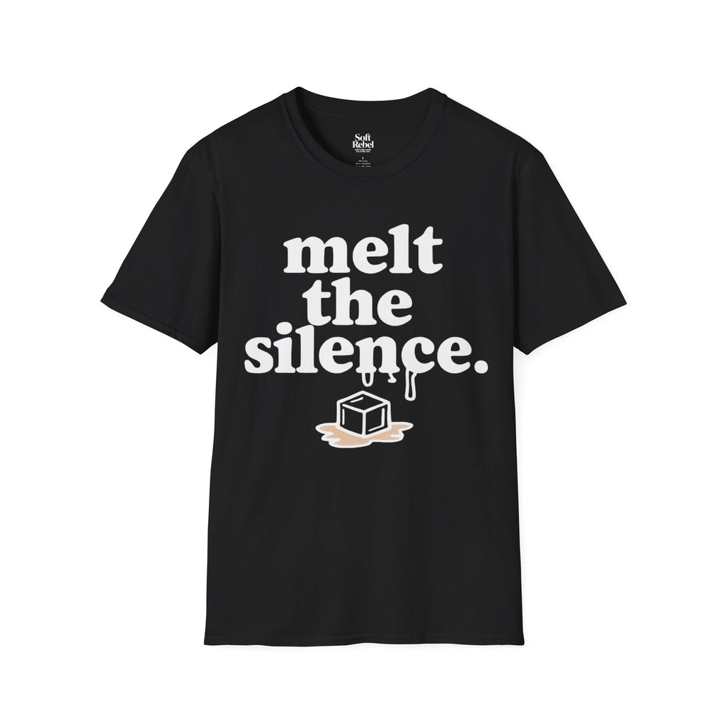 Melt the silence. Black