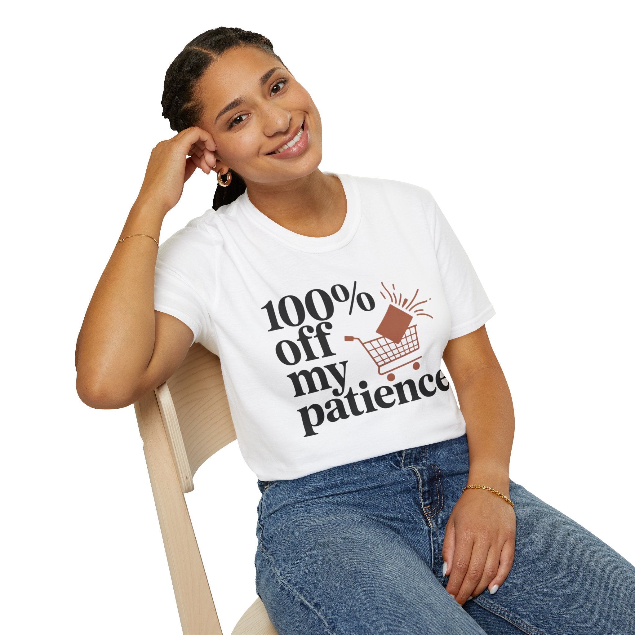 100% off my patience.