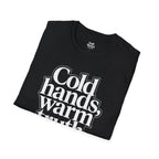 Cold hands, warm truth. Black