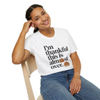 I’m thankful this is almost over.