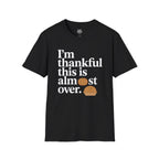 I’m thankful this is almost over. Black