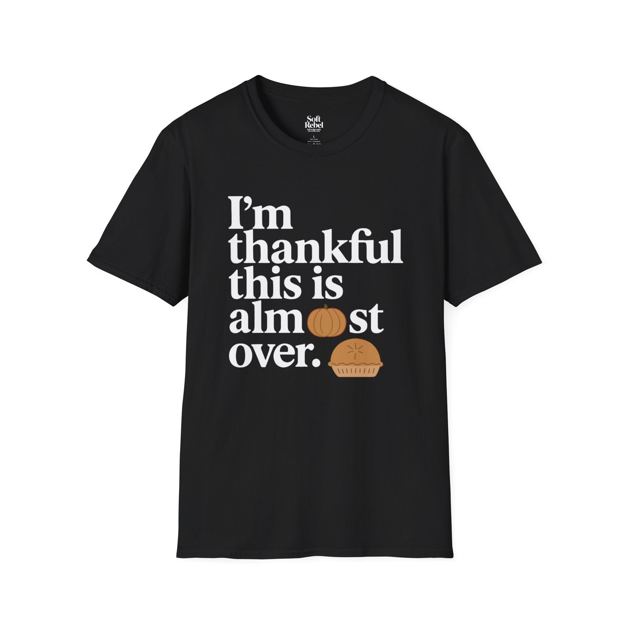I’m thankful this is almost over. Black