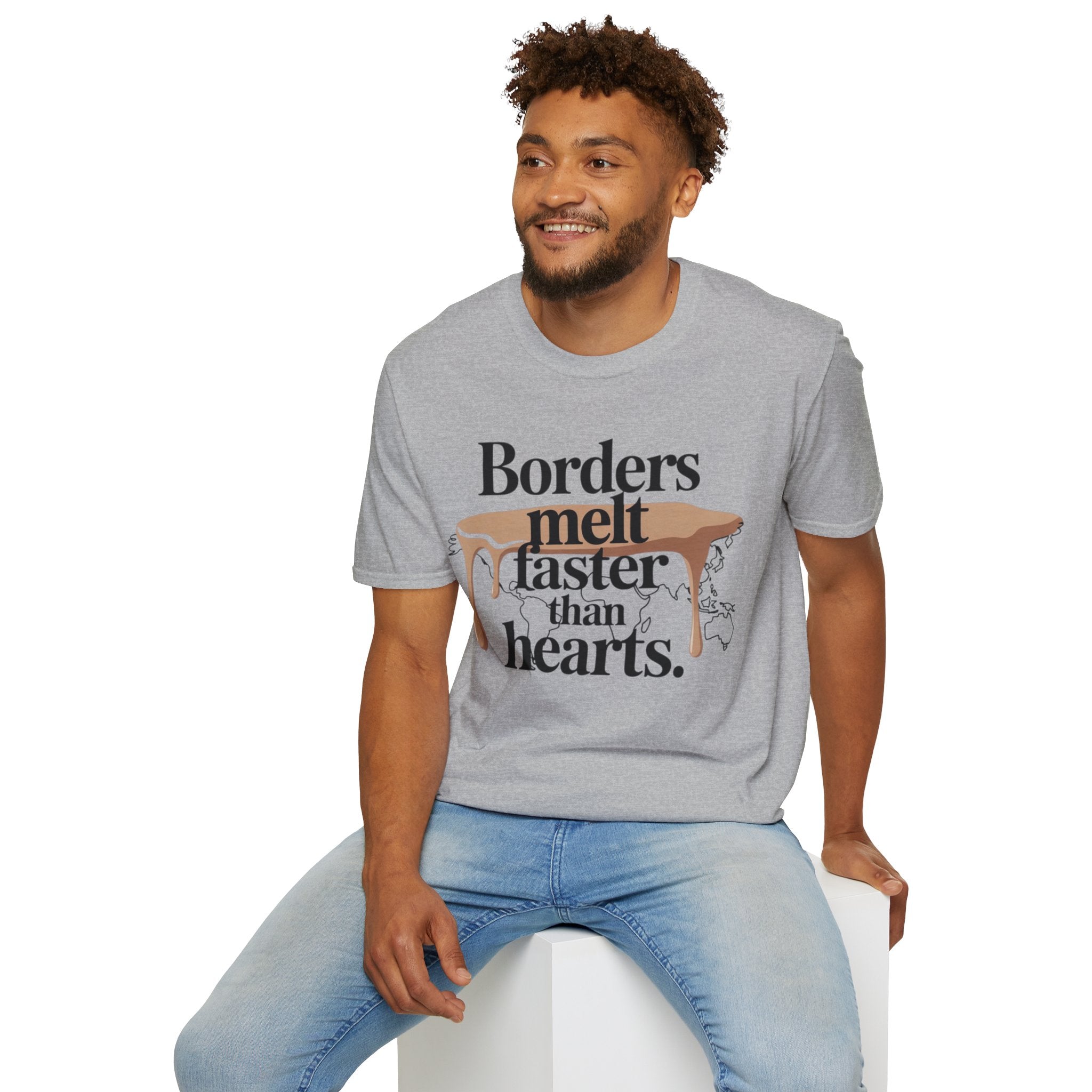Borders melt faster than hearts.